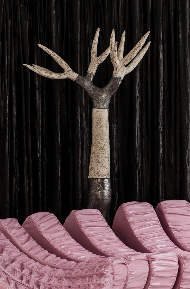 "Arbre Bionique" scultpure