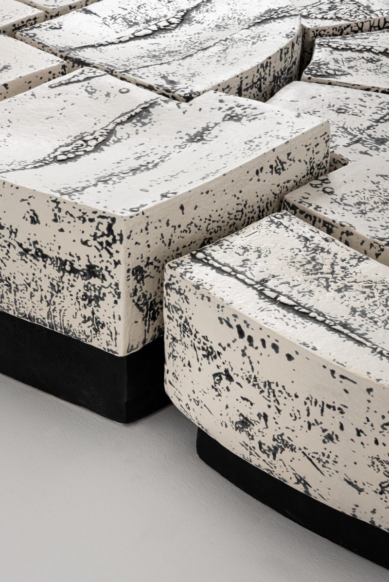 "Aztèque" coffee table