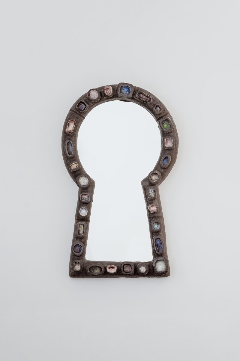 "Clef des Champs" mirror