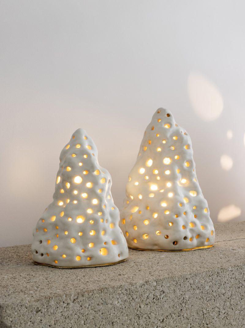 "Petites Morilles Glacées" lamps