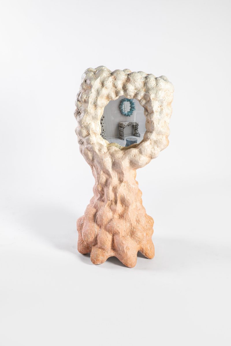 "Psyché Rose Flamand" mirror