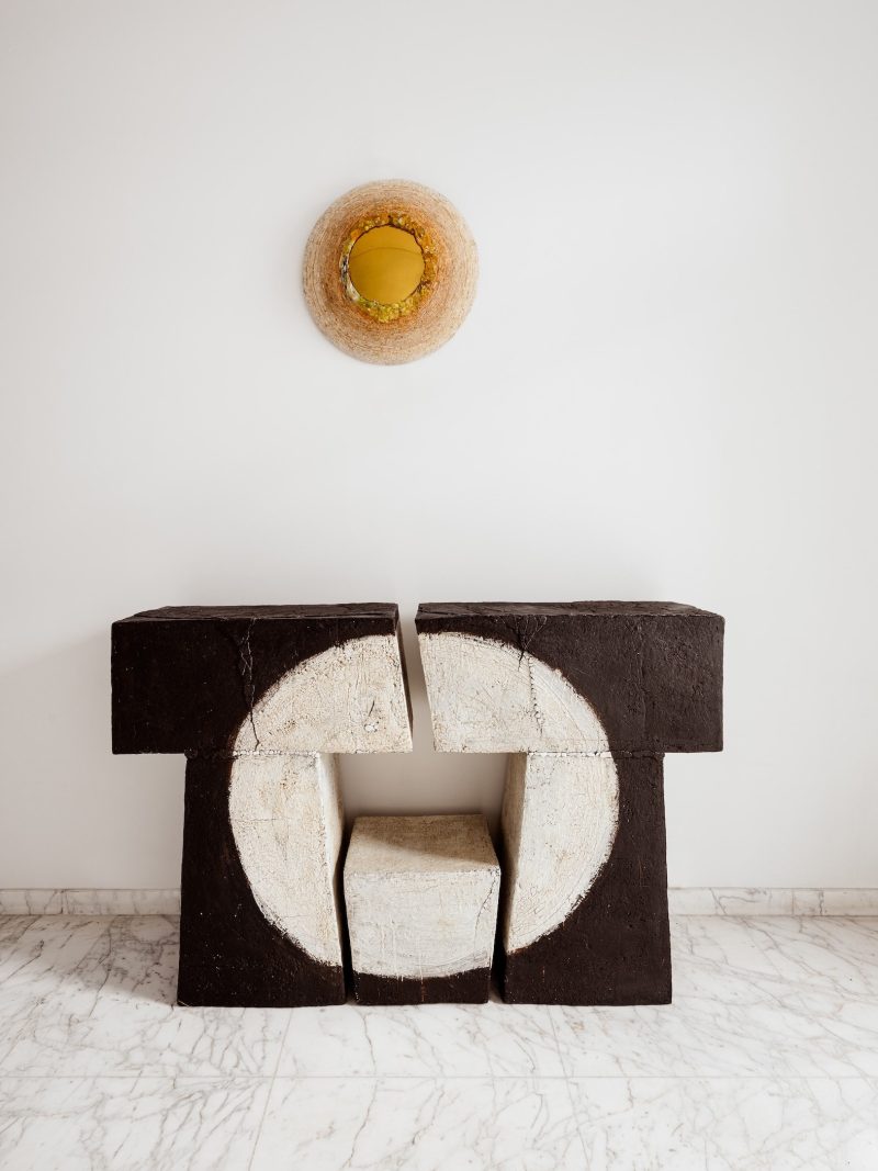 "Quarts de Lune" console