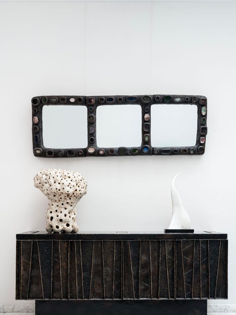 "Trois Carrés" mirror