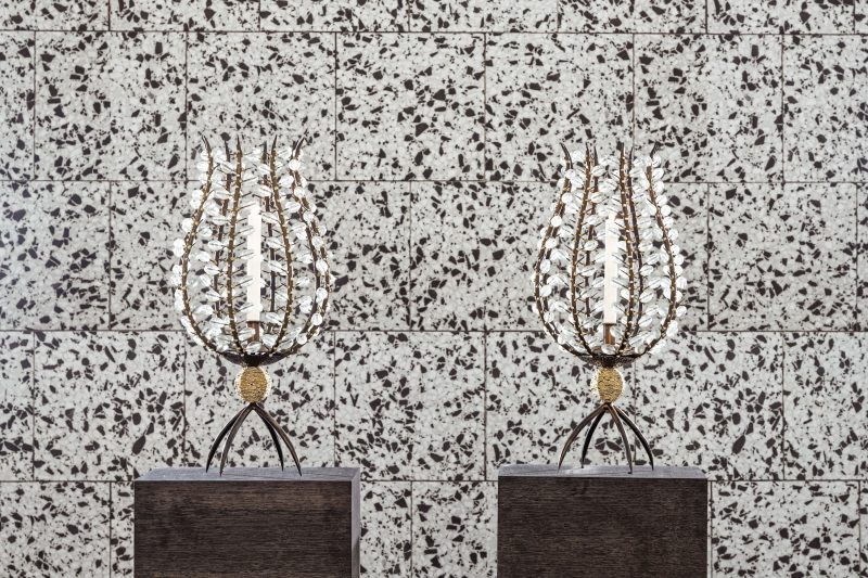 "Perles" candelabra