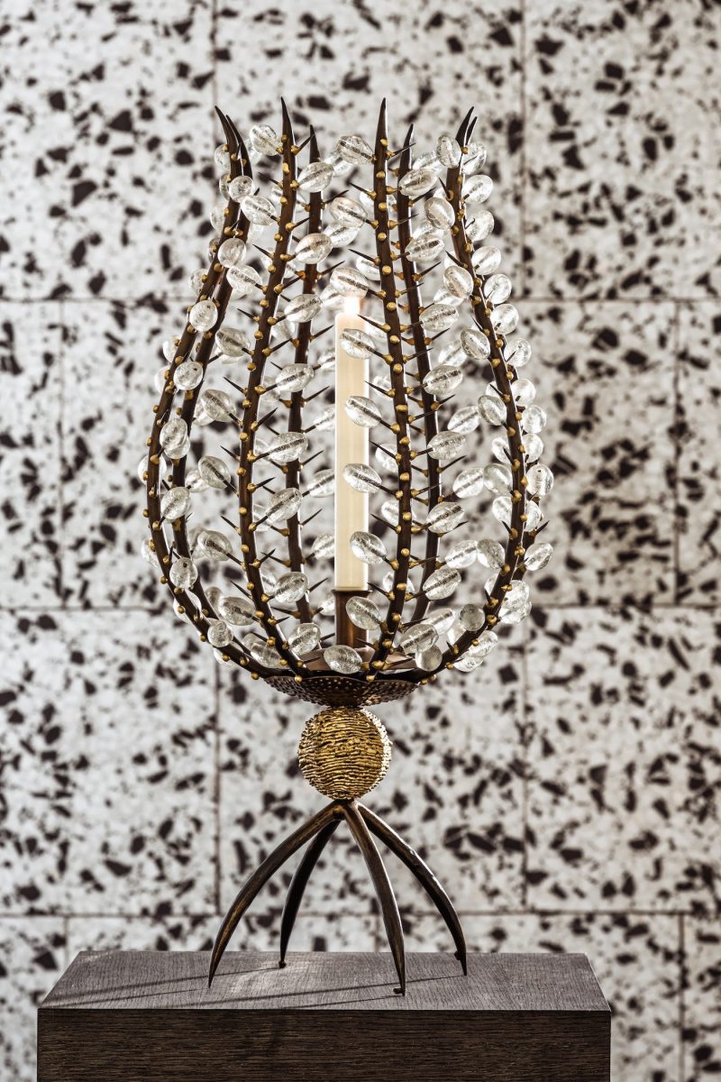 "Perles" candelabra