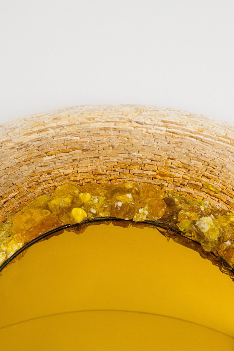 "Gold Vortex" mirror