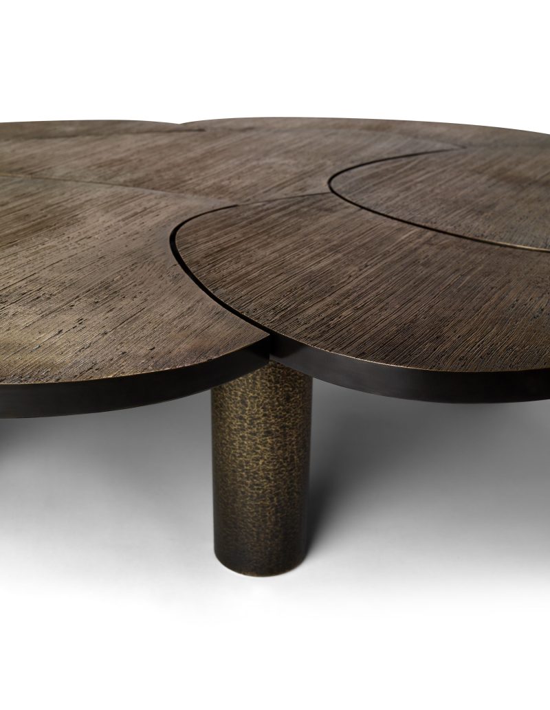 "Etnabronze" coffee table
