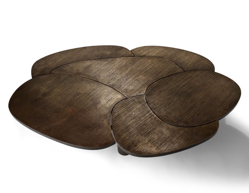 "Etnabronze" coffee table