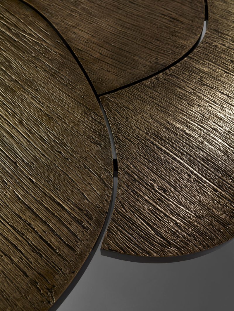 "Etnabronze" coffee table