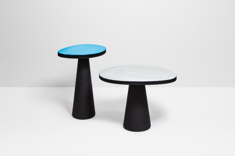 "Etnastone" side tables