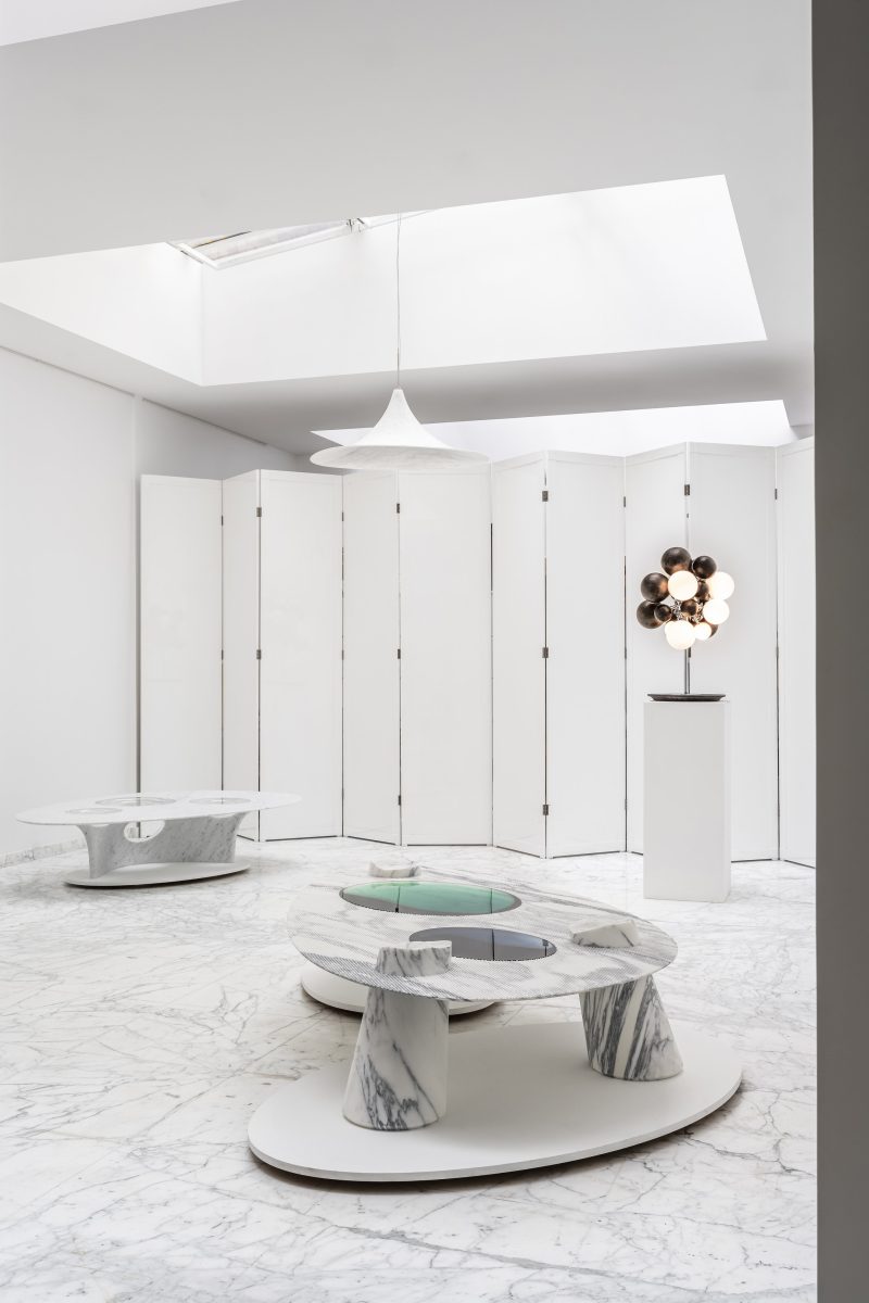 "Supernova" ceiling light