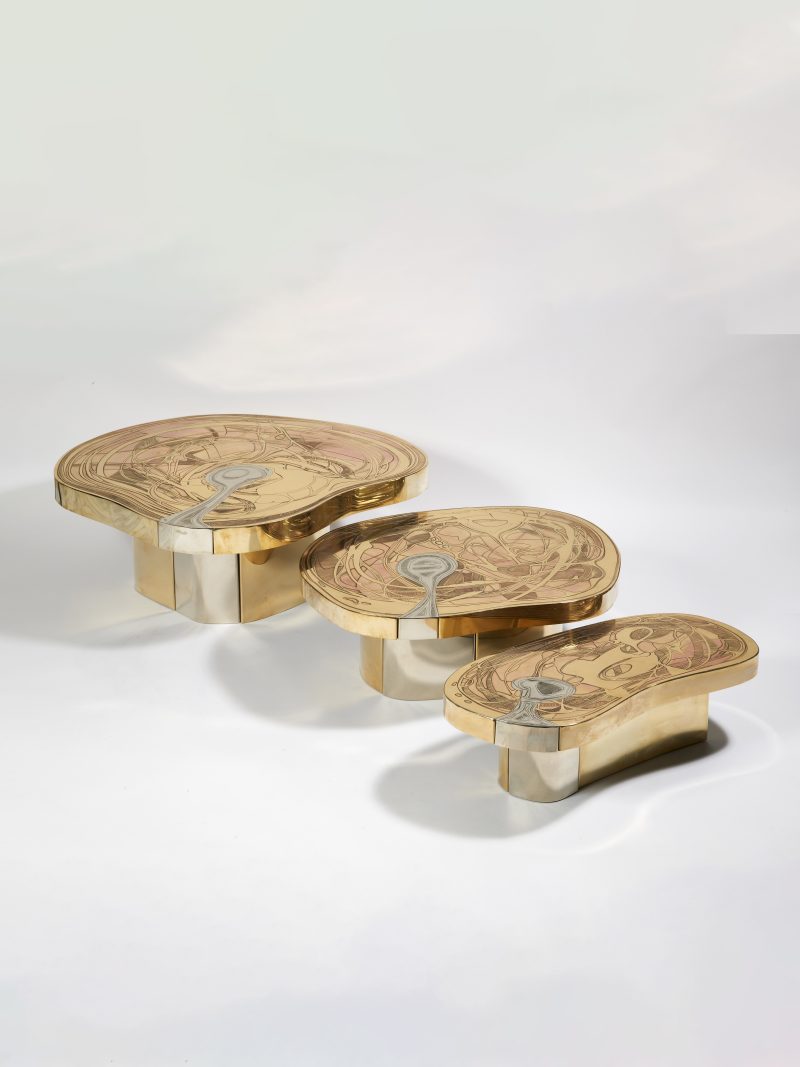 "Magic Cells" coffee table
