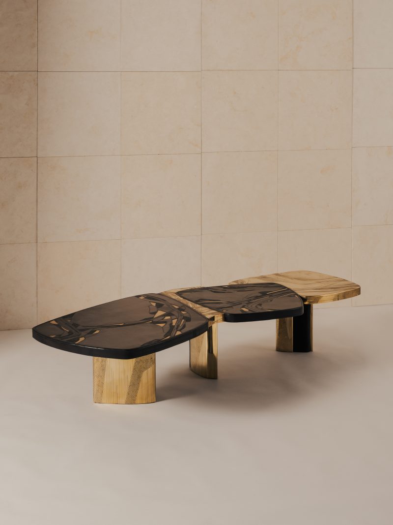 "Strata" coffee table