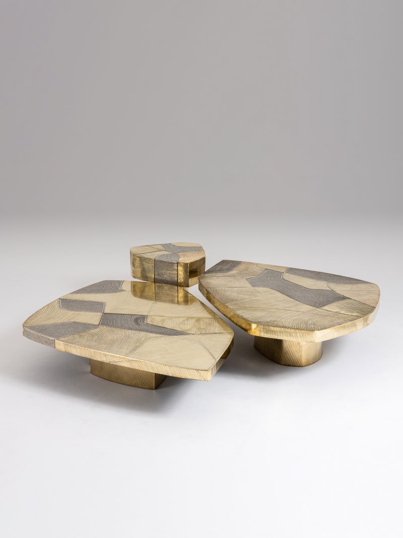 Three-Part coffee table