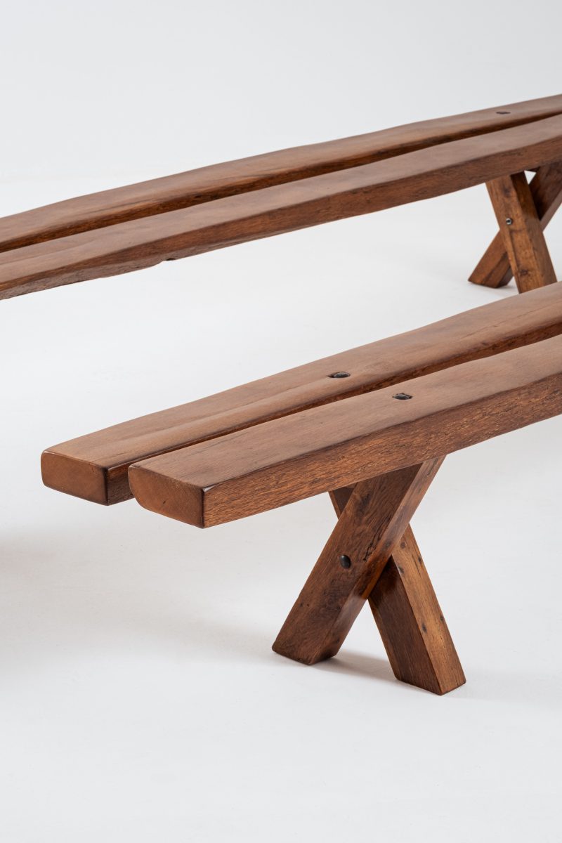 Pair of benches