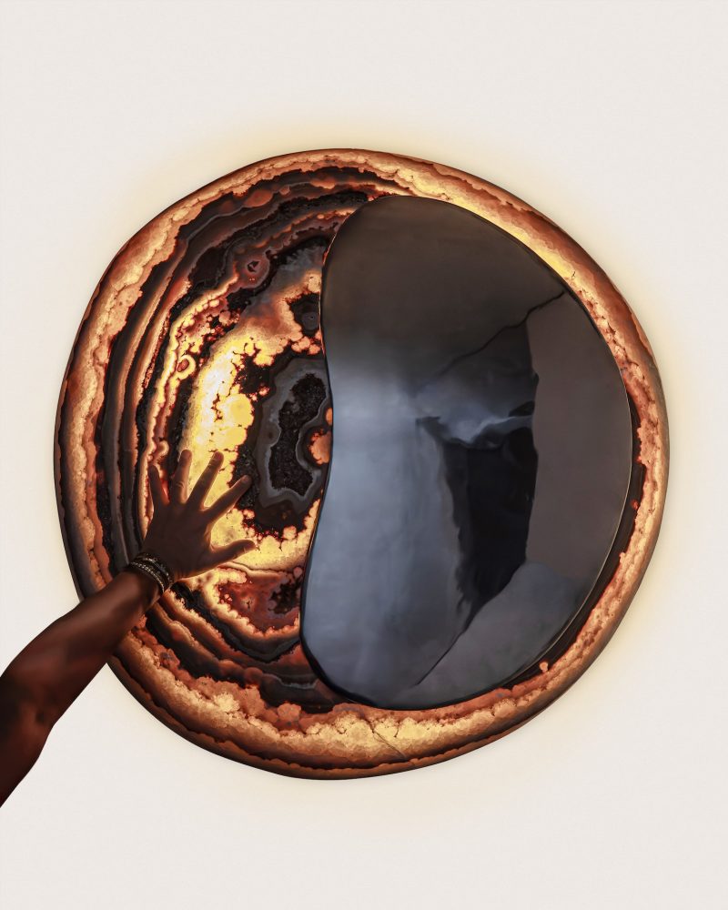 "Galatea Ankh" mirror
