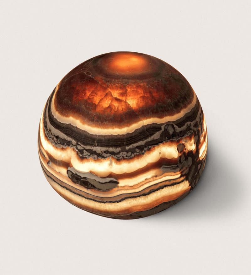 "Moon" sconce