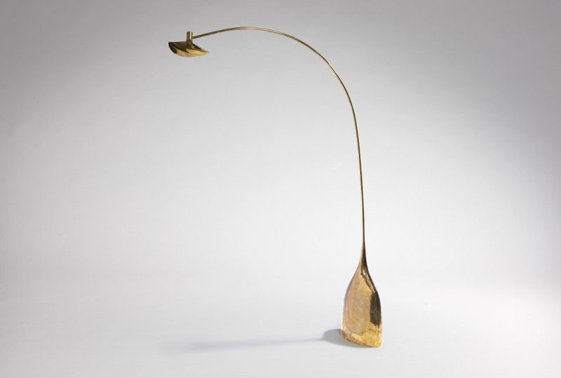 Arched floor lamp