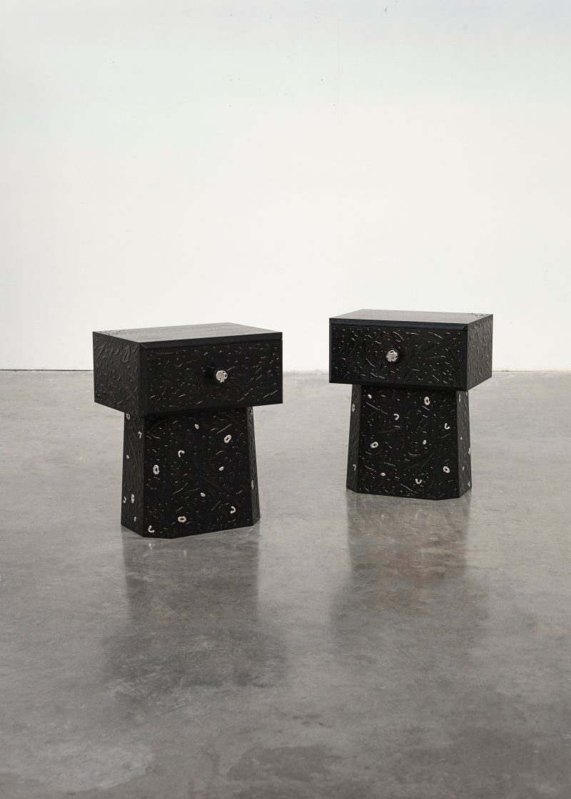 Pair of side tables