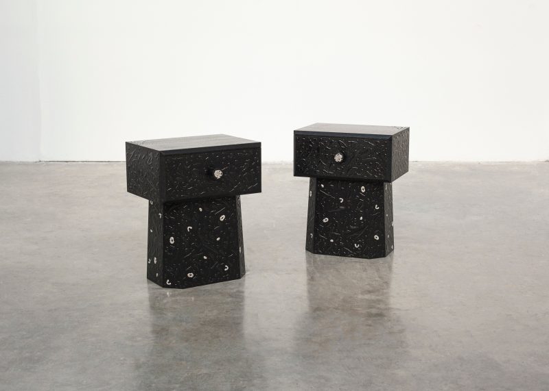 Pair of side tables