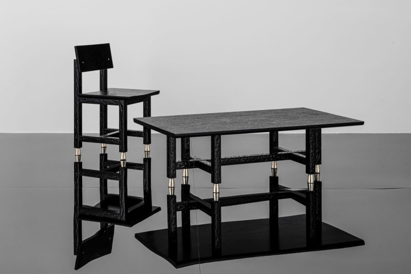 Sculpted chairs