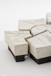 "Aztèque" coffee table
