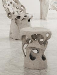 "Entrelacs" side tables