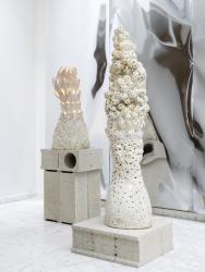 "Morilles" lamp totem
