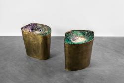 "Gem Forest" side tables