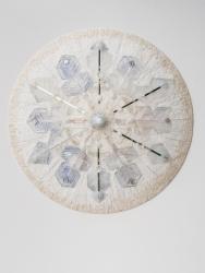 "Snowflake" bas relief