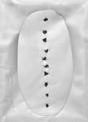 "Omaggio a Lucio Fontana" mirror