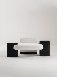 Sculptural armchair
