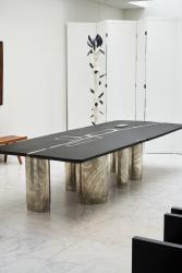"Tribal Black" dining table