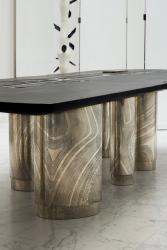 "Tribal Black" dining table