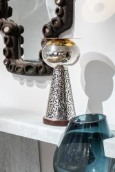 "German Silver" vase