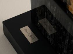 "Samouraï Noir et Or" totem