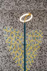 "Arcangelo Metropolitano" standing lamp