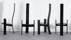 "Golem" high backed chairs
