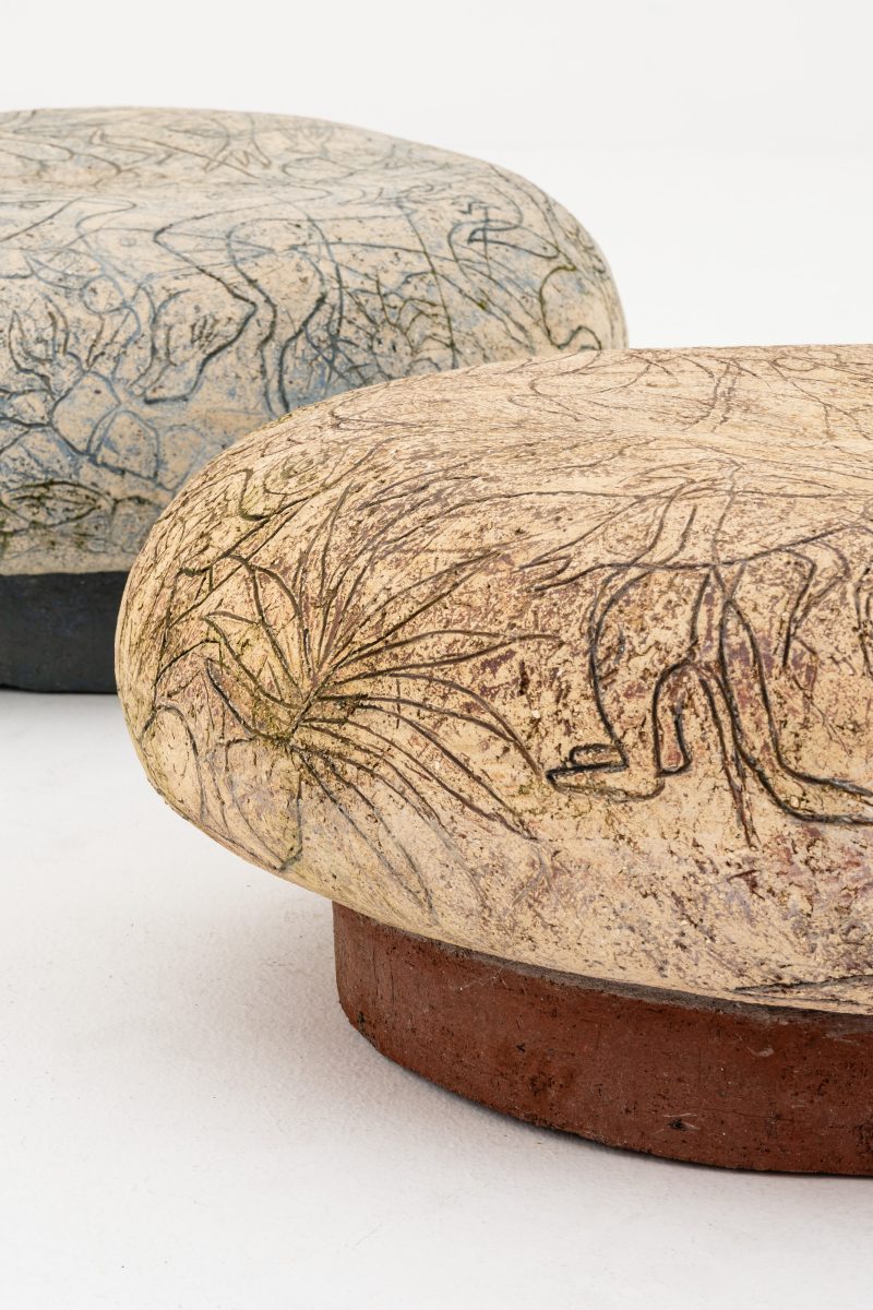 "Galets" coffee tables