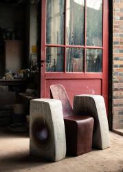 "Aztèque" armchair