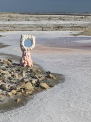 "Psyché Rose Flamand" mirror