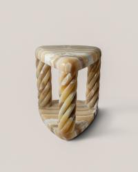 "Triad Twist" stool